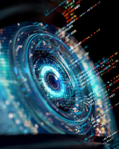 Artificial Intelligence Digital eye